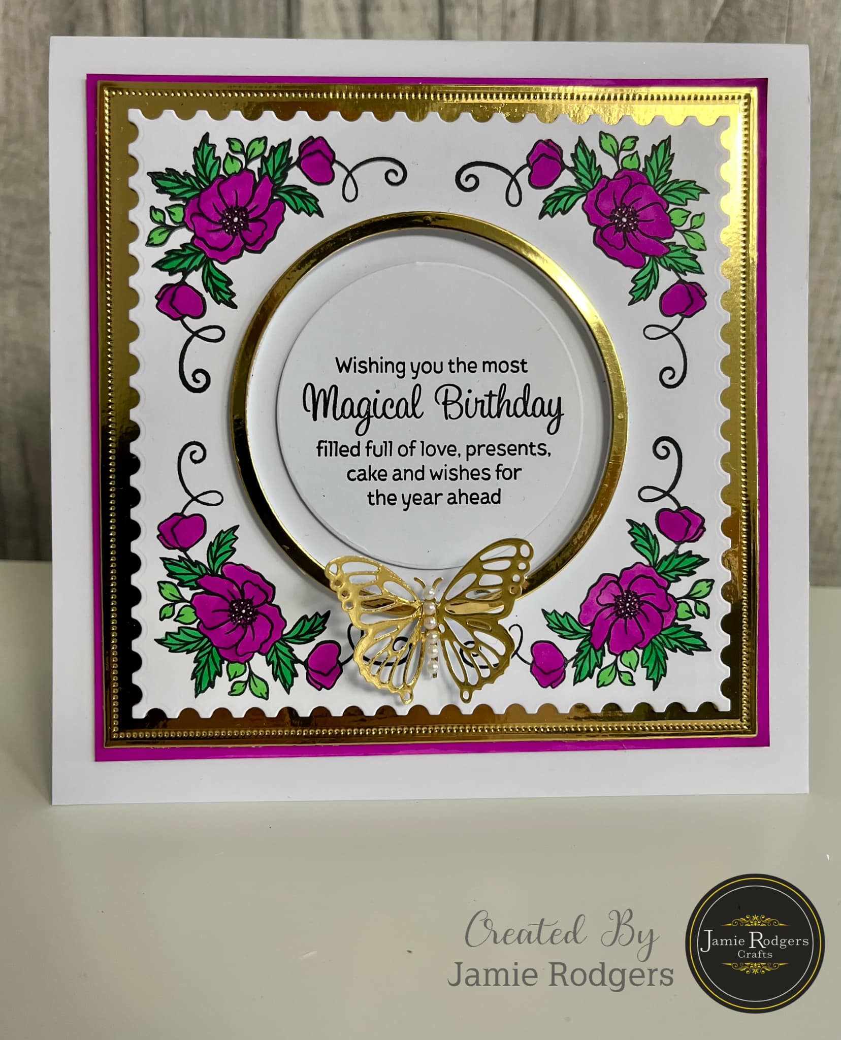 Jamie Rodgers Crafts - Borders and Corners A6 Clear Stamp Set