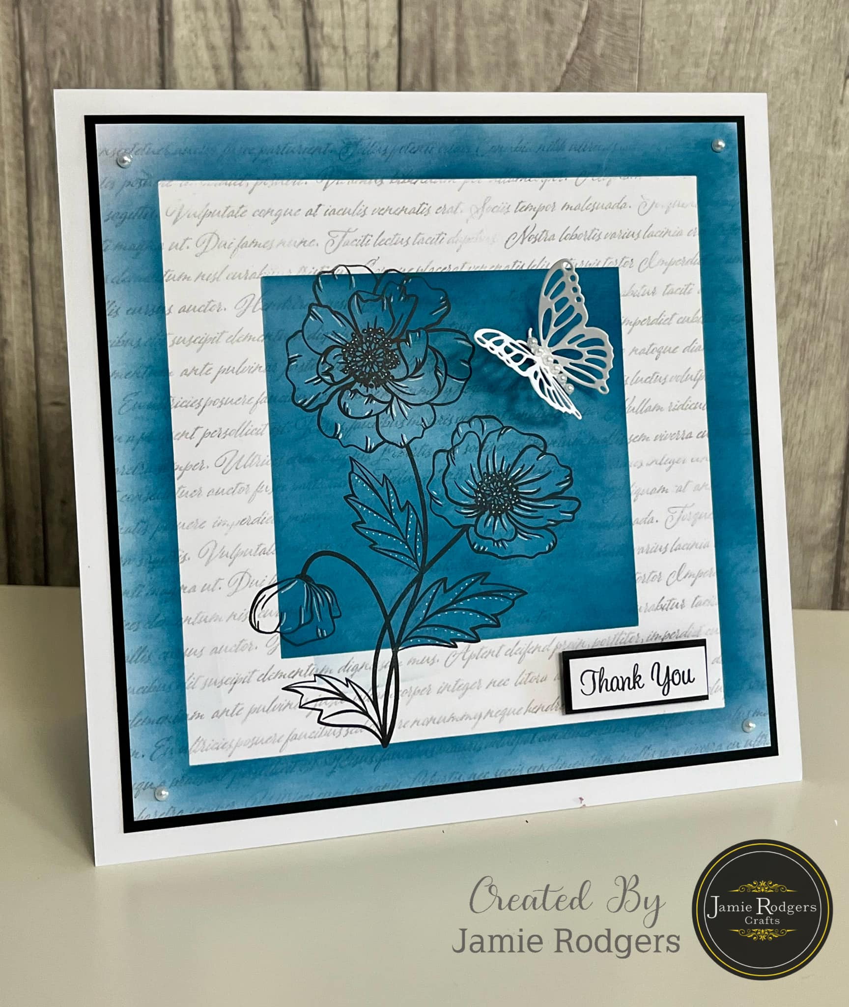 Jamie Rodgers Crafts - Square Frames Stencil Set