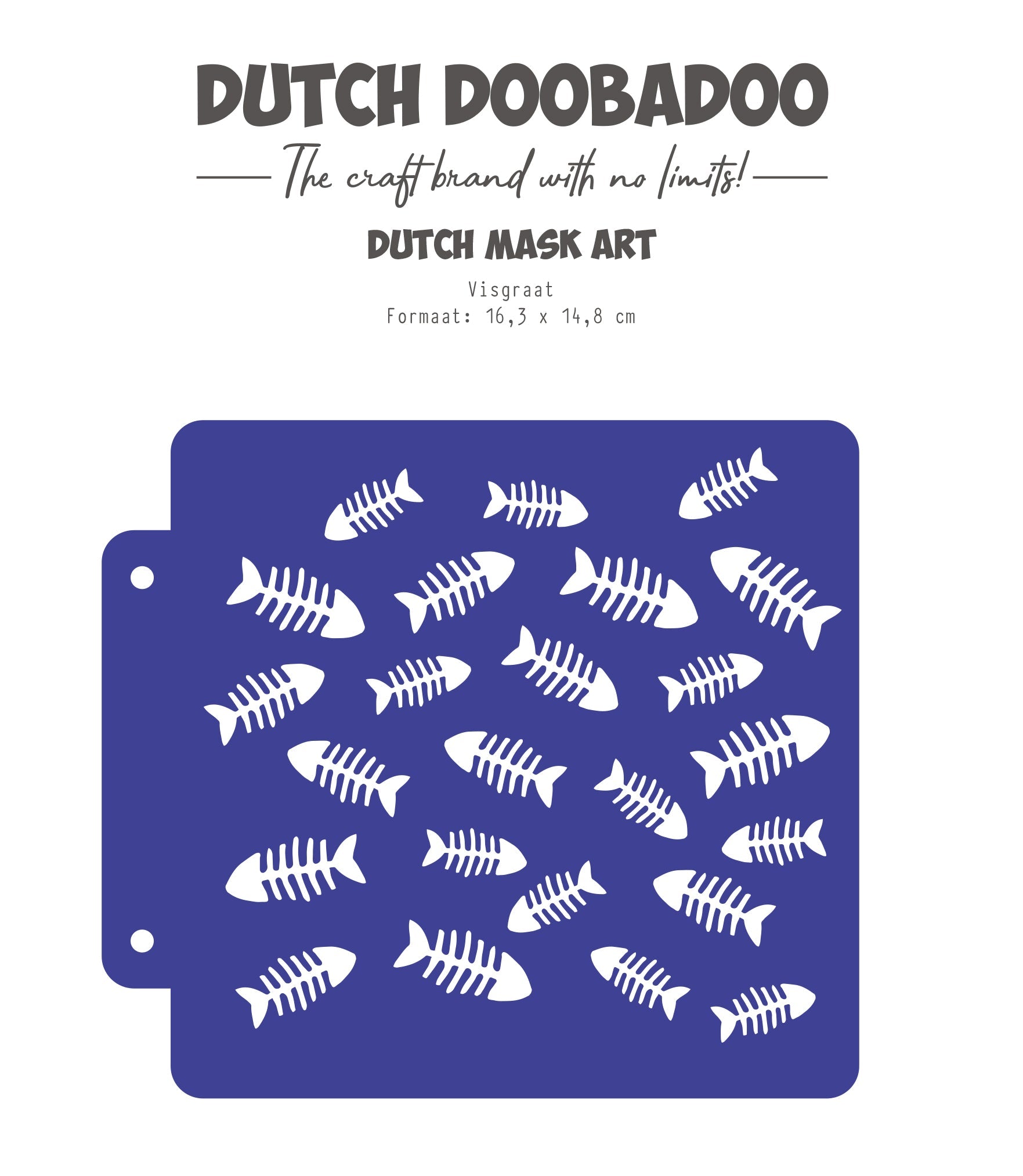 Dutch Doobadoo DDBD Dutch Mask Visgraat 163x148 mm