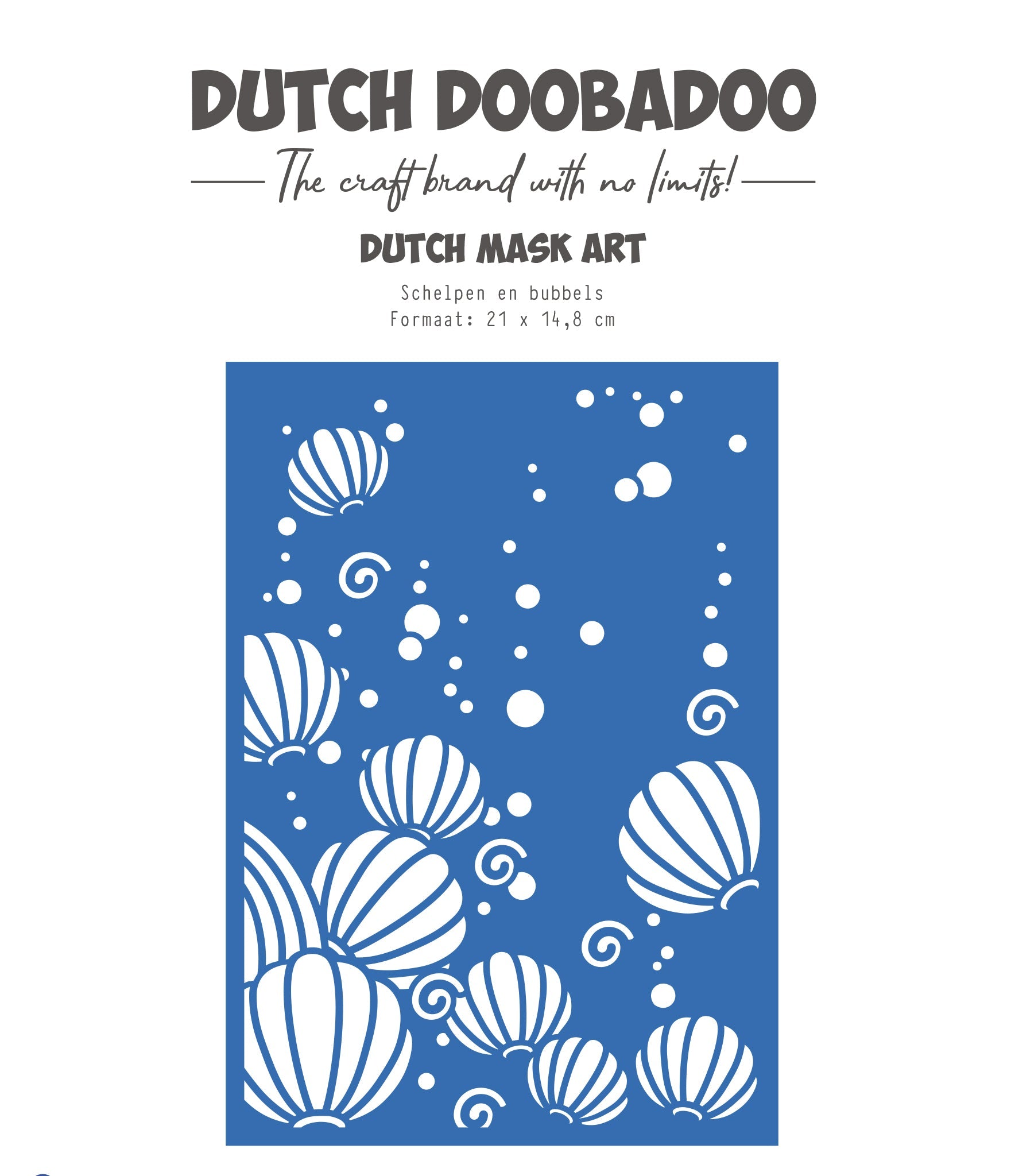 Dutch Doobadoo DDBD Dutch Mask Art Bubbles A5