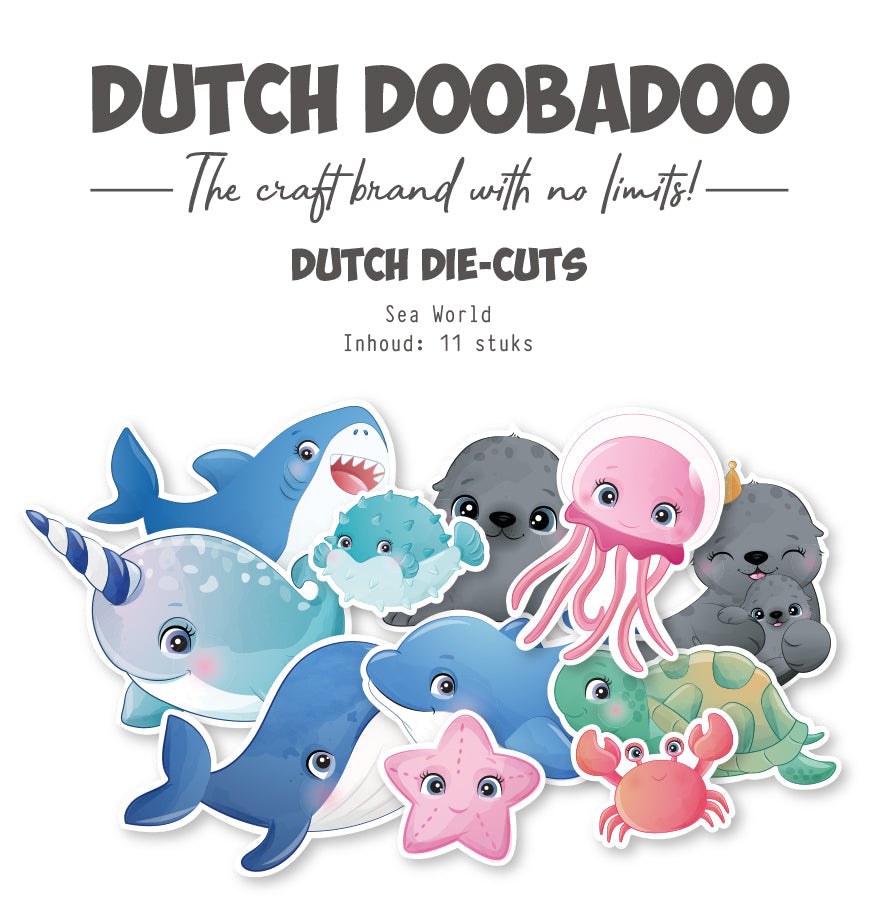 Dutch Doobadoo DDBD Die-Cuts Sea World