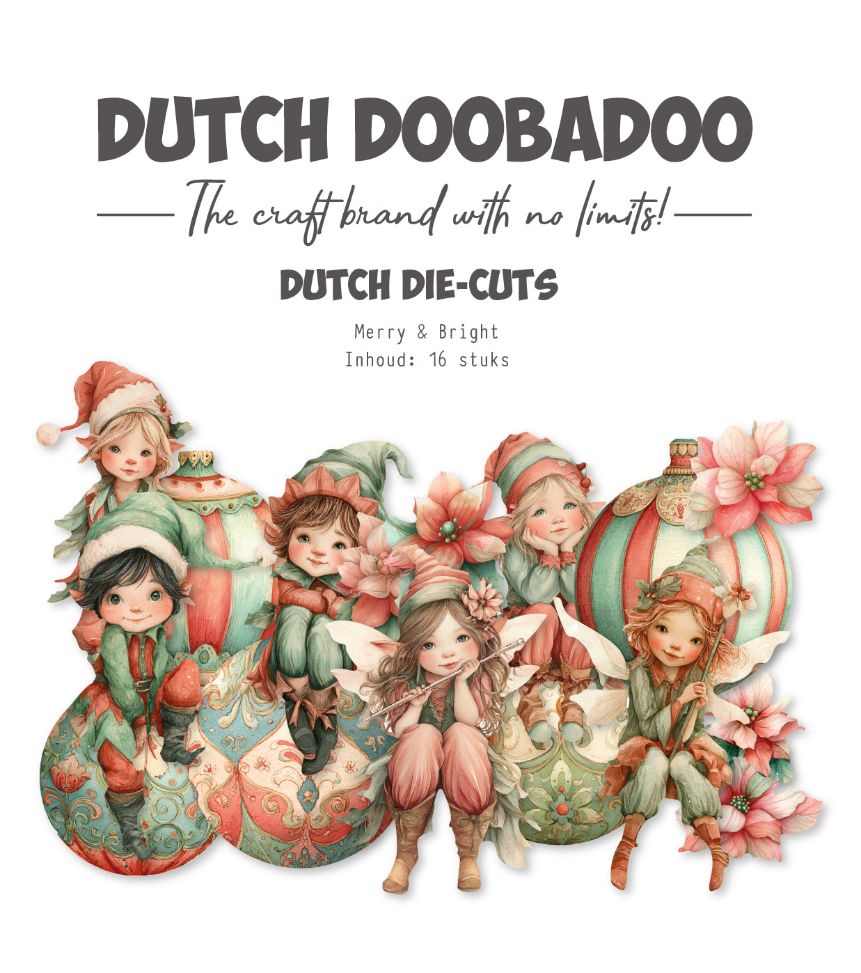 Dutch Doobadoo DDBD Collage Die-Cuts Merry & Bright
