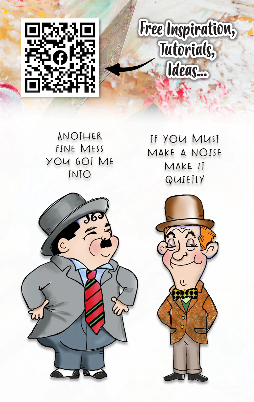 AALL and Create - A7 Stamp Set - Stan & Ollie