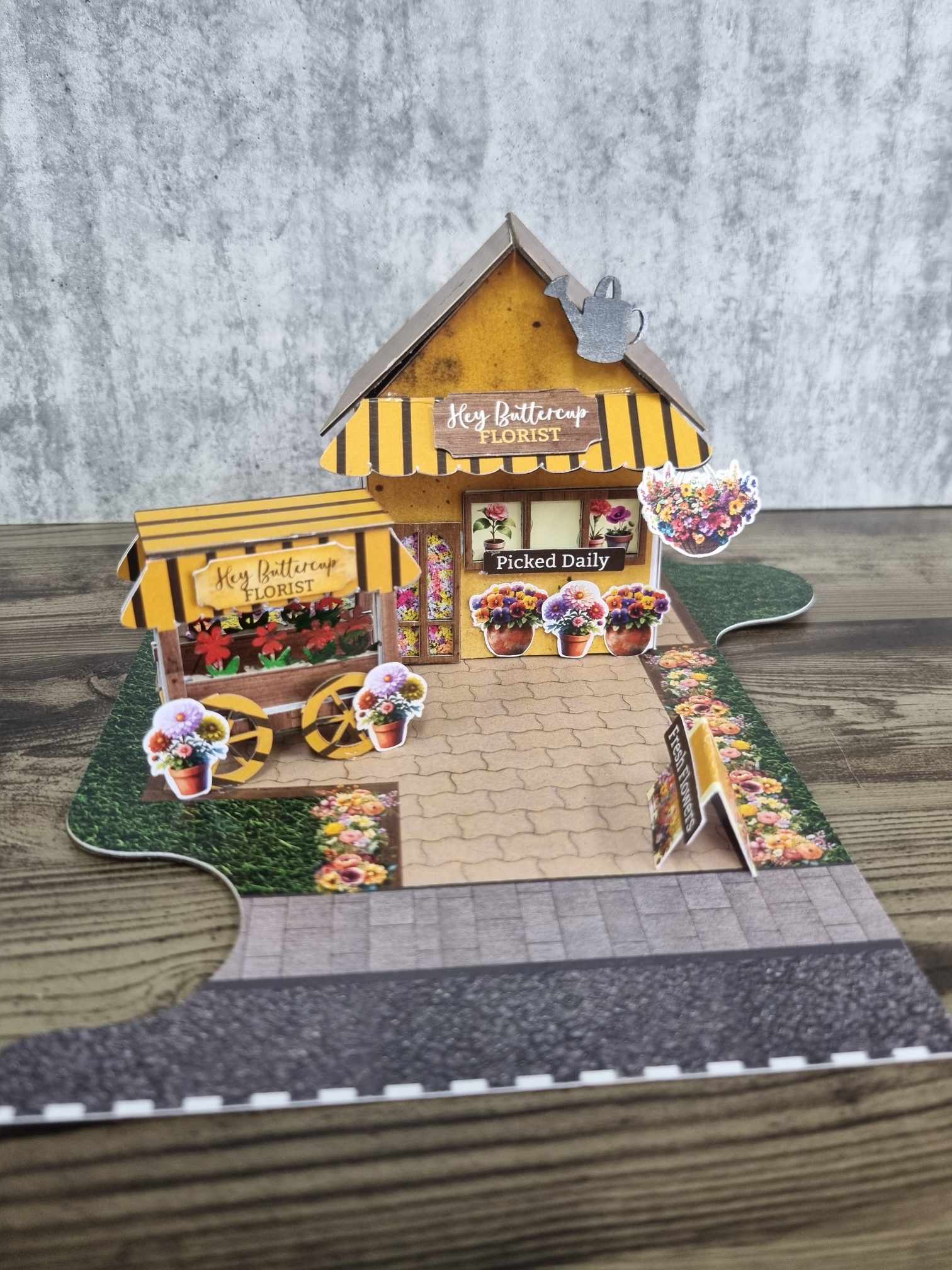 3Quarter Designs Lane Village - Hey Buttercup Florist