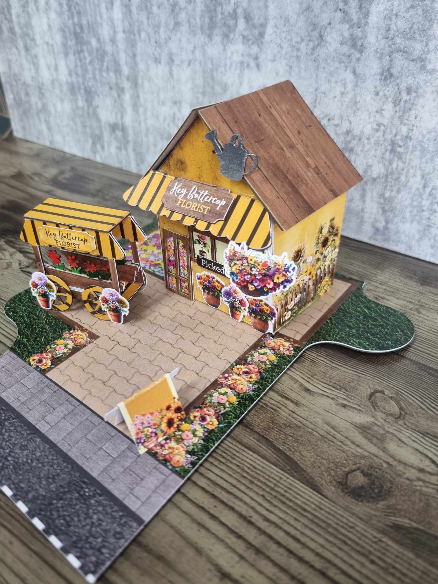 3Quarter Designs Lane Village - Hey Buttercup Florist