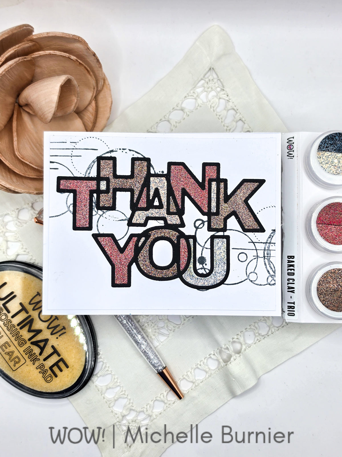 WOW! Embossing Powder - Trio Baked Clay *Seth Apter*