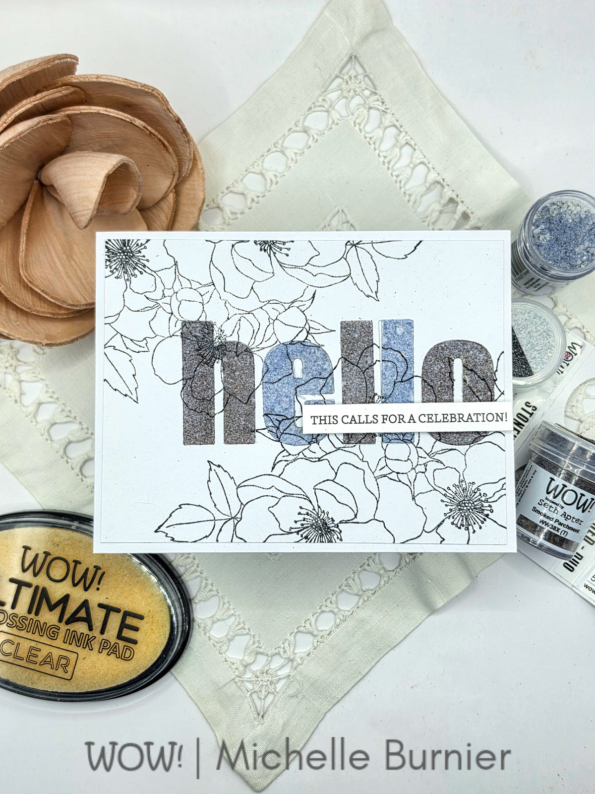 WOW! Embossing Powder - Duo Stonewashed *Seth Apter*