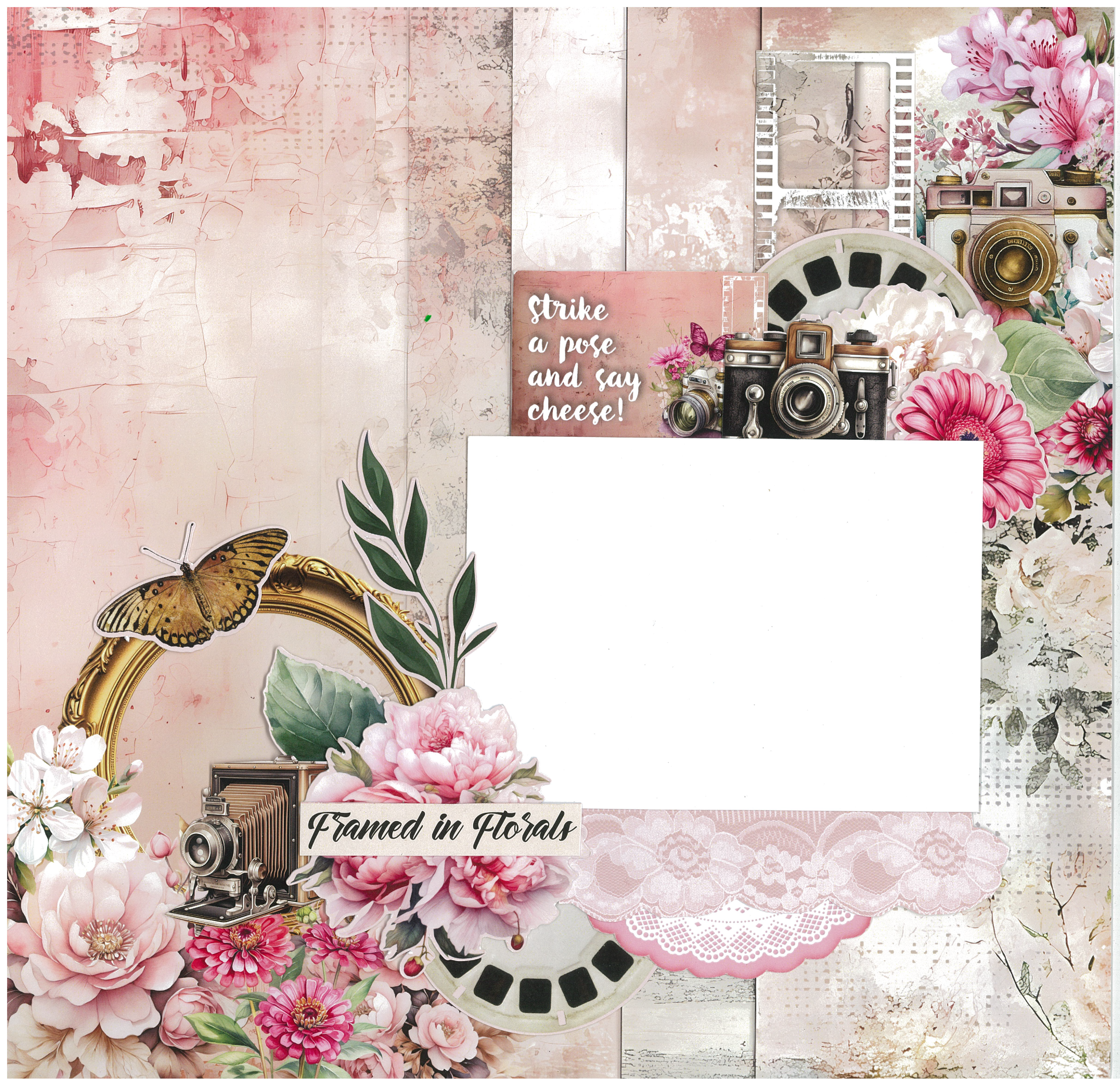 3Quarter Designs Shutter Glam 12x12 Designer Paper & Diecuts Set
