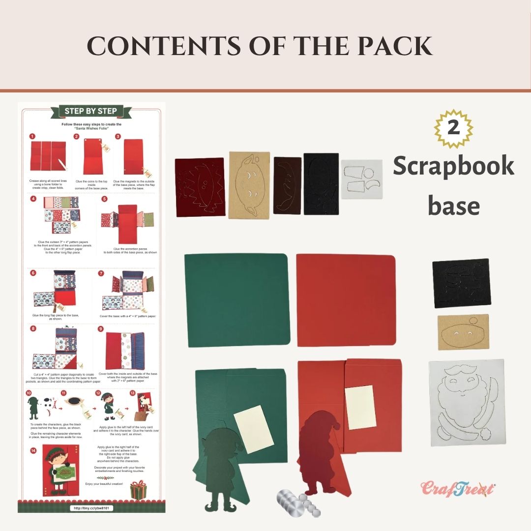 CrafTreat Quick Folio - Santa Wishes Folio *LIMITED EDITION