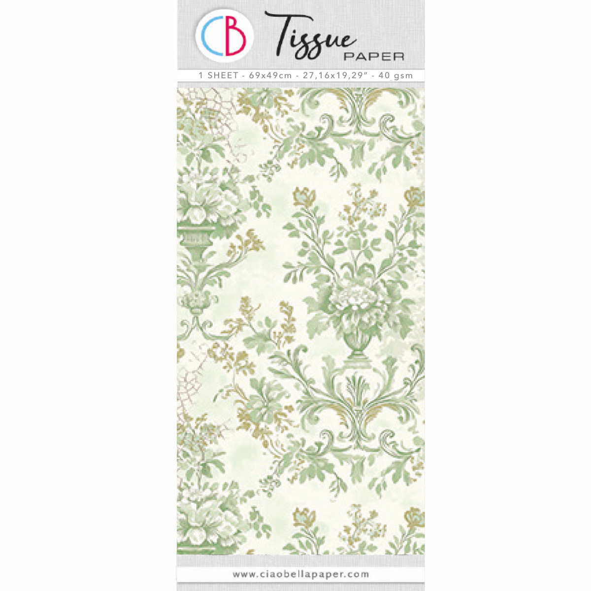 Tissue Paper cm69x49 27,66"x19,29” Timeless Heritage