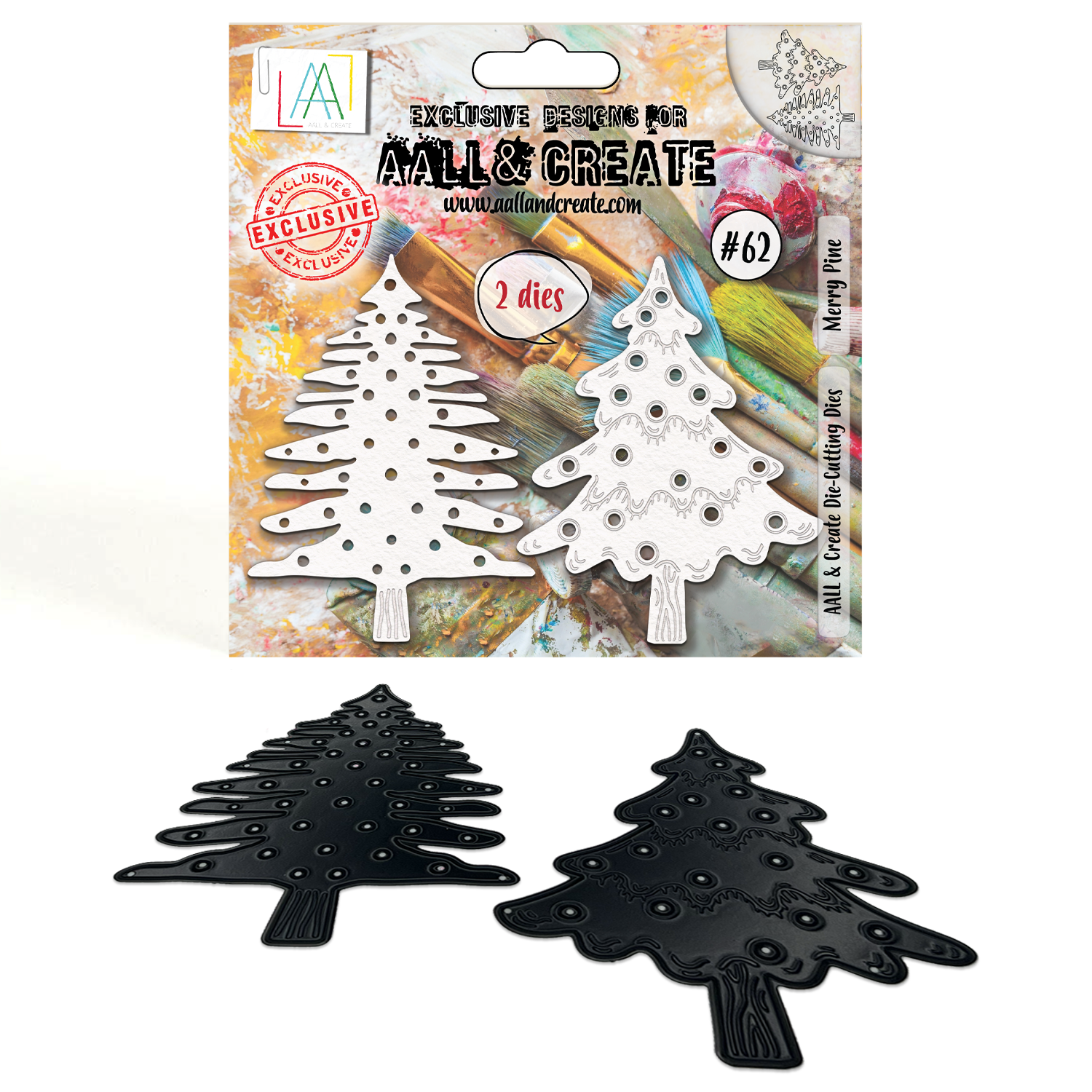 AALL and Create - Die-Cutting Die Set - Merry Pine