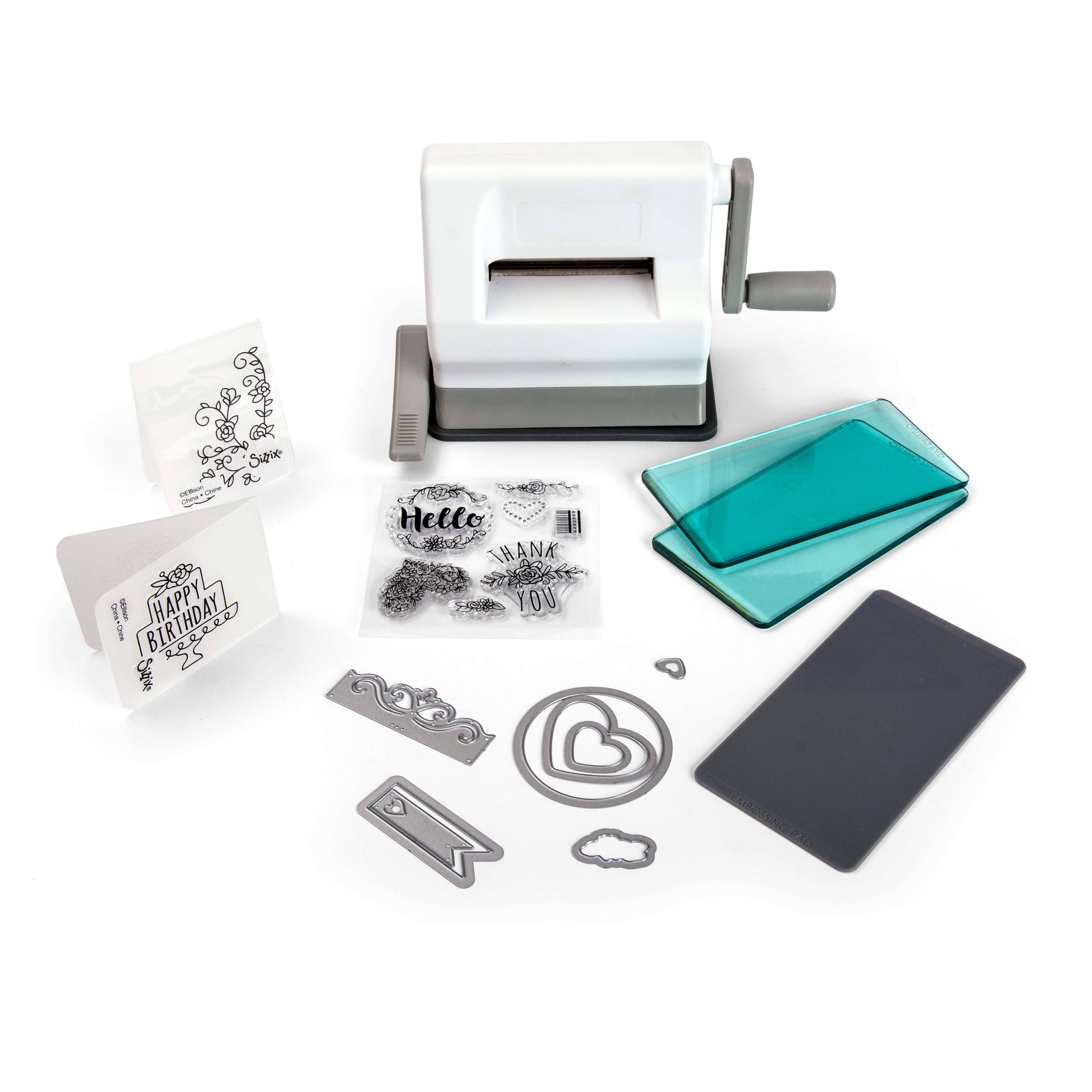 Sizzix Sidekick Starter Kit (White & Gray)