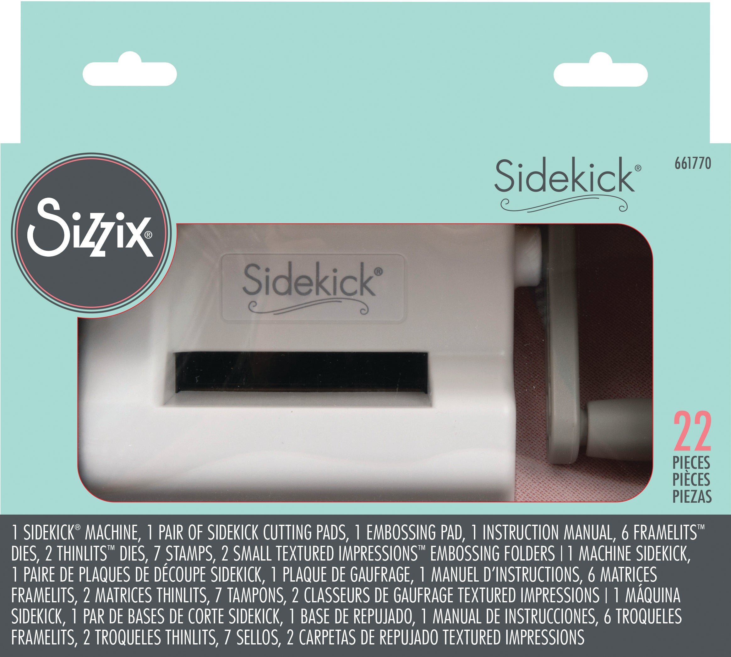 Sizzix Sidekick Starter Kit (White & Gray)