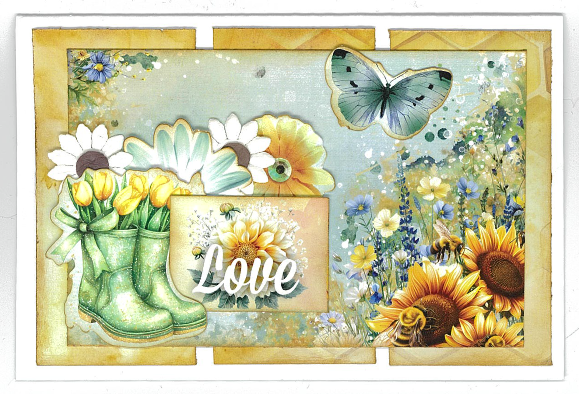 3Quarter Designs Honey Fields 6x4 Card Pack