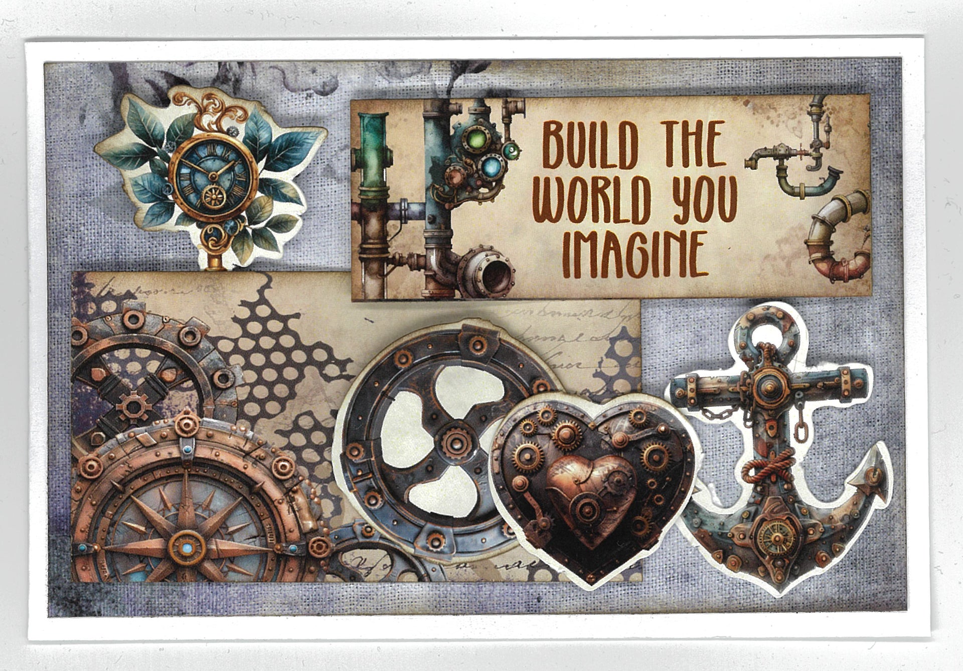 3Quarter Designs Rustic Tinkerer 6x4 Card Pack