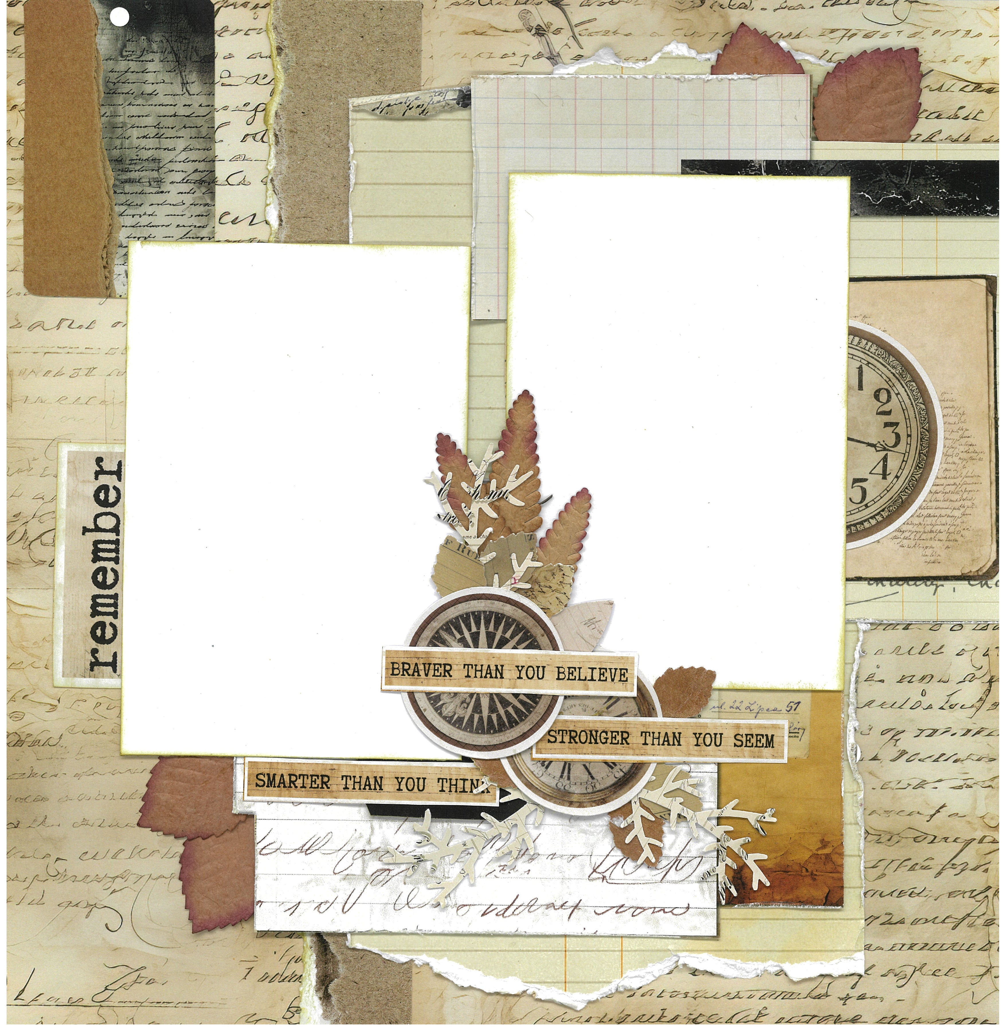 3Quarter Designs Paper Tales 12x12 Designer Paper & Diecuts Set