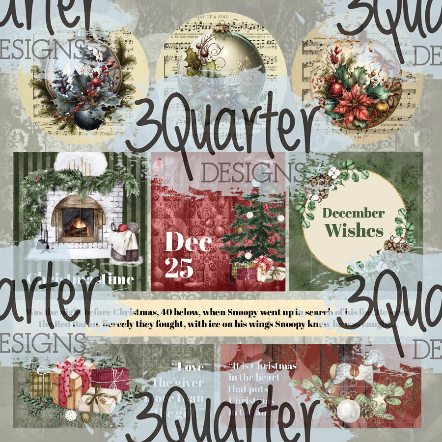 December Wishes 6x6 Pack