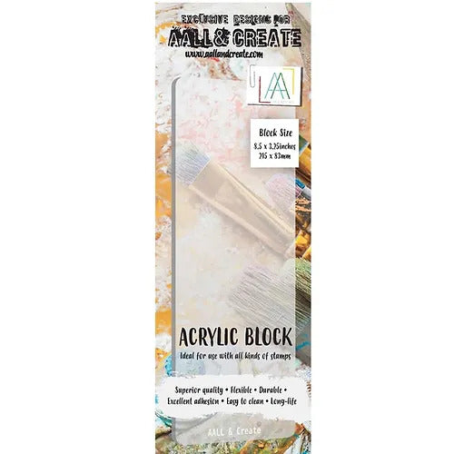 AALL and Create Acrylic Block -- Border