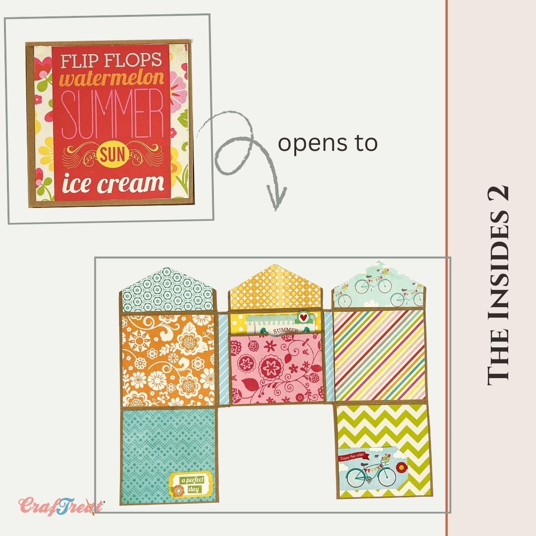 Craftreat Scrapbook Blank Quick Folio  - Frame Box Folio