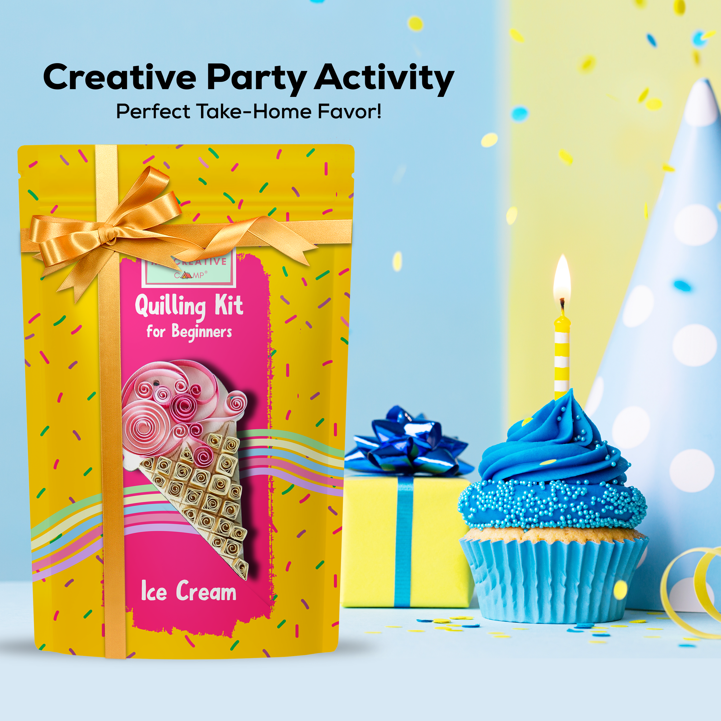 My Creative Camp Ice Cream Quilling Kit