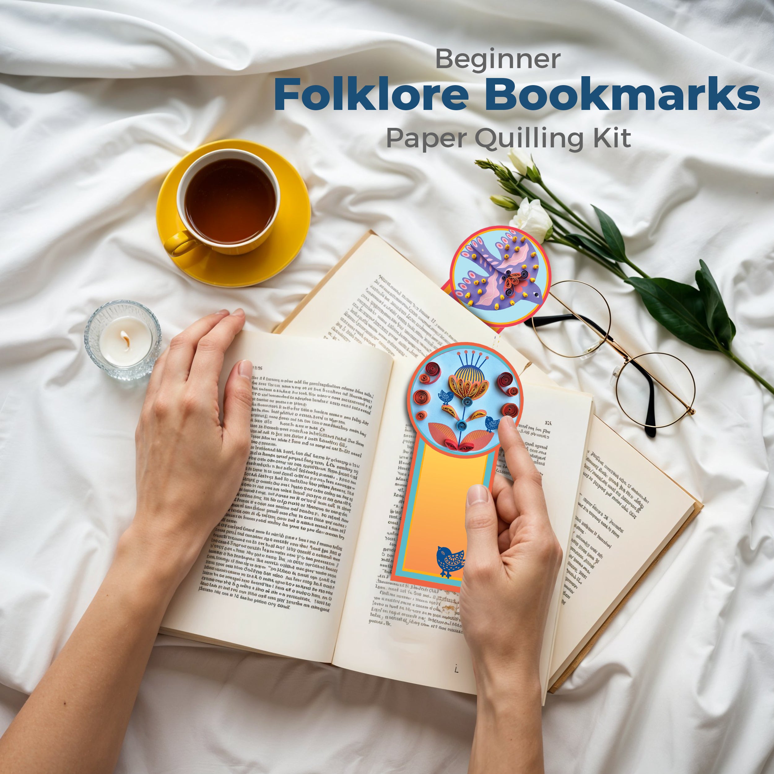 My Creative Camp Folklore Bookmarks Quilling Kit