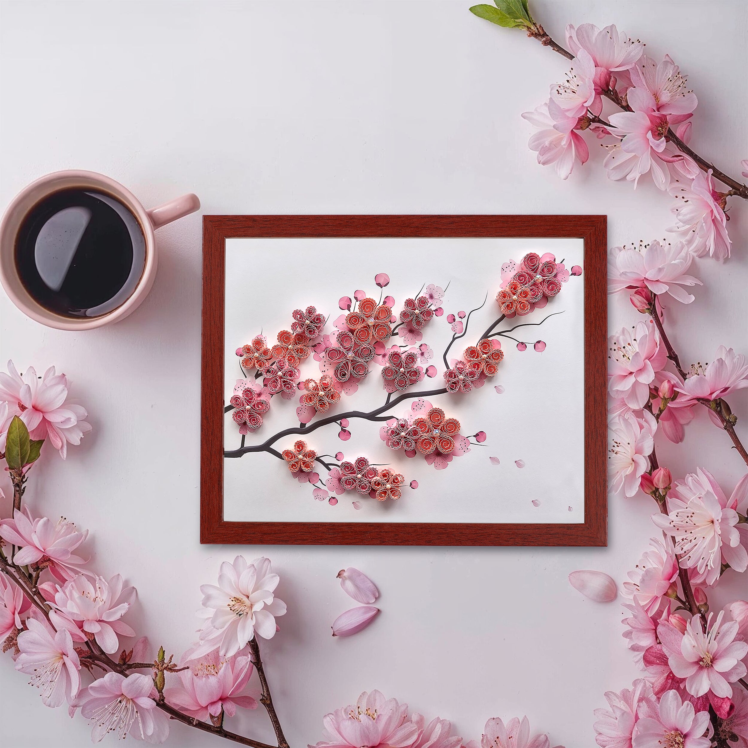 My Creative Camp Cherry Blossom Paper Quilling Craft Kit