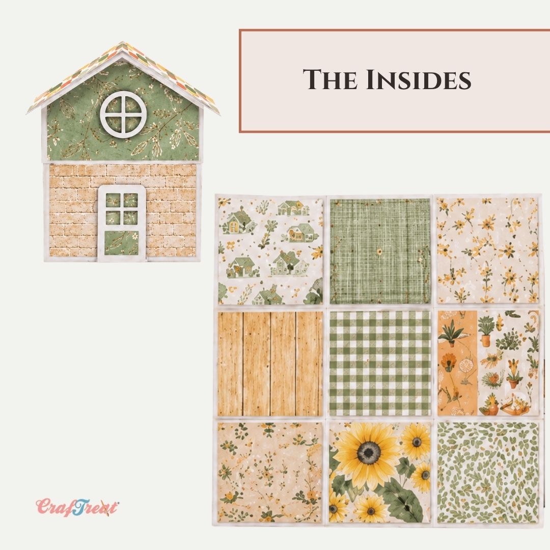 CrafTreat Quick Folio - House Explosion Box   
