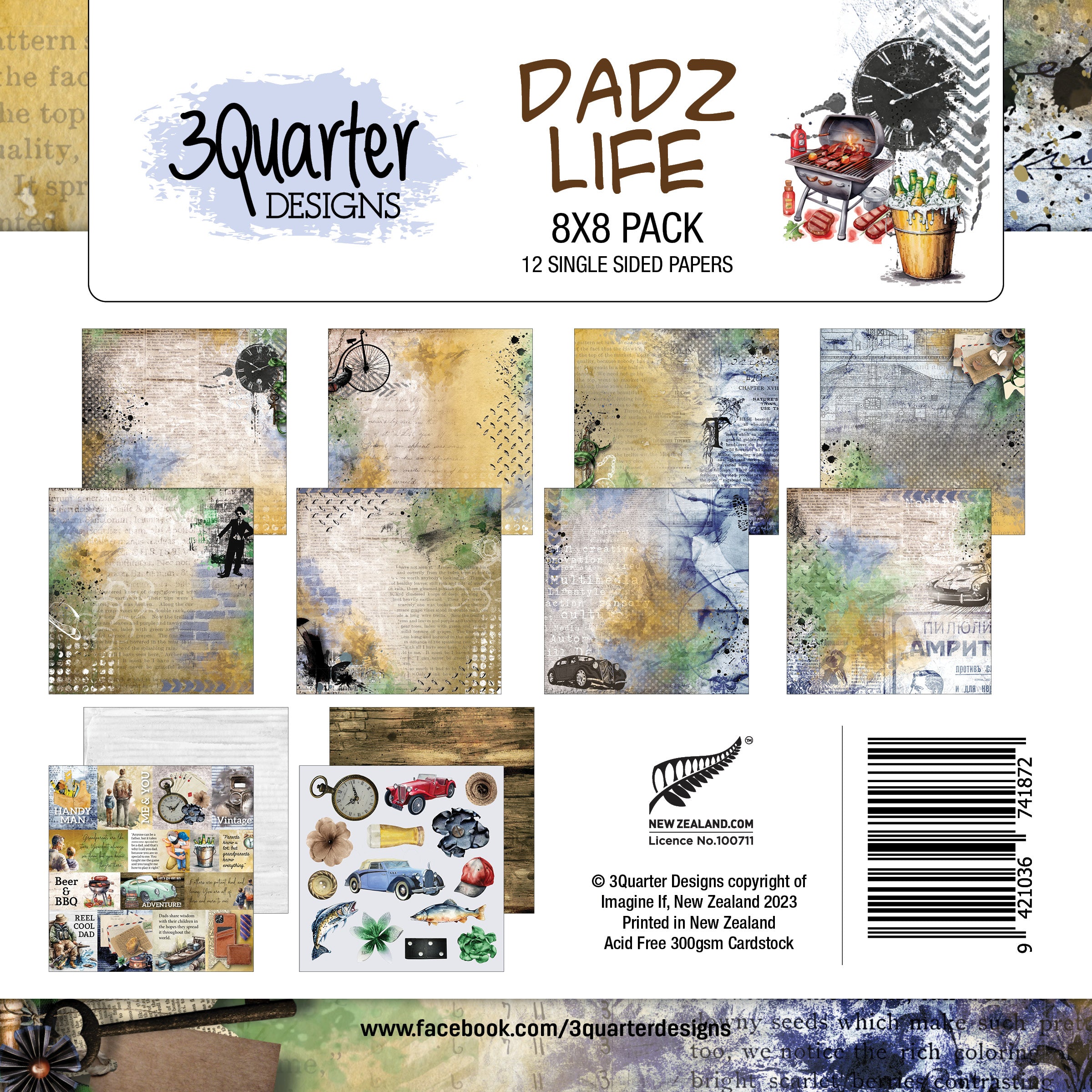 Dadz Life 8x8 Pack