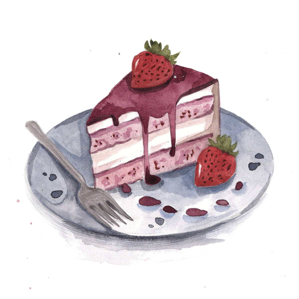 Willow Wolfe - Watercolor Workbook: Sweet Treats by Willow & Nya Wolfe