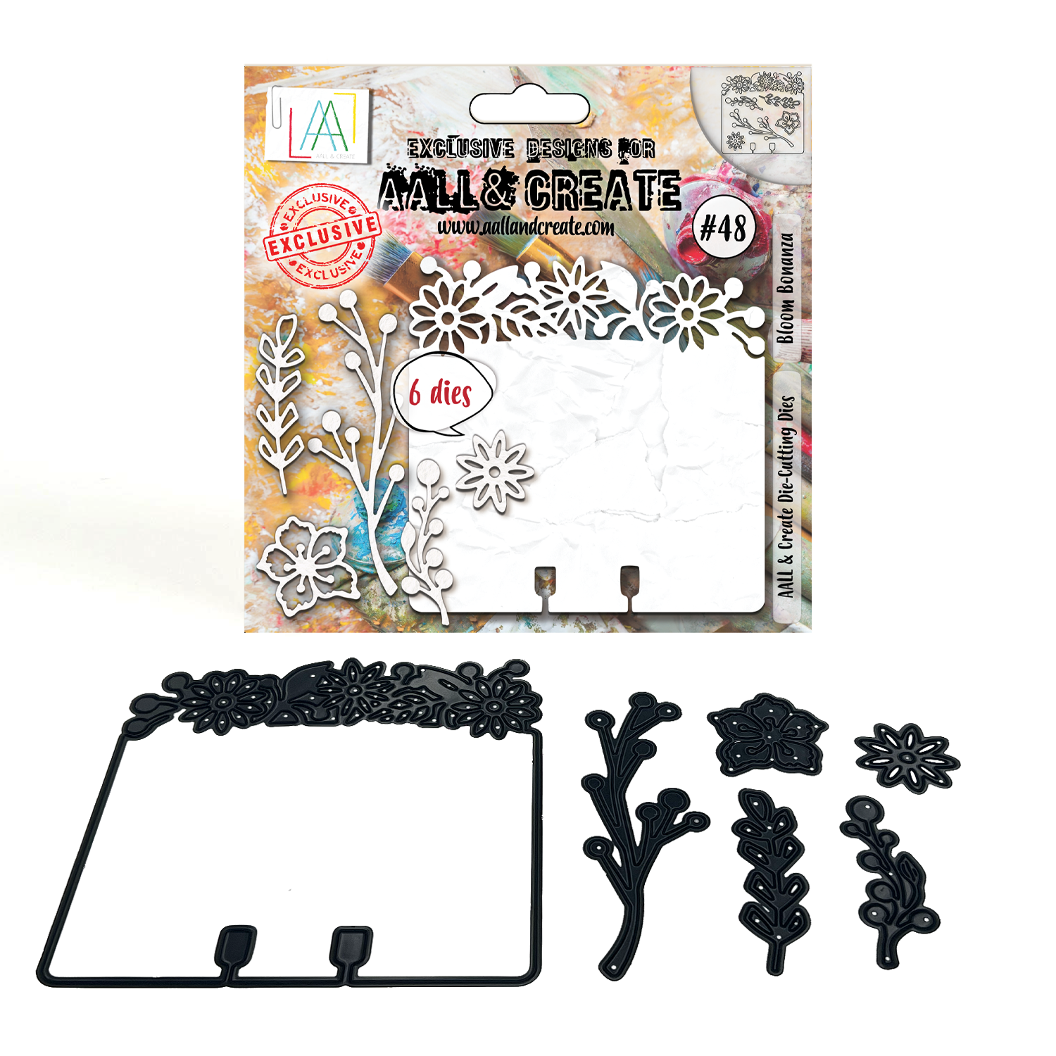 AALL and Create - Die-Cutting Die Set - Bloom Bonanza