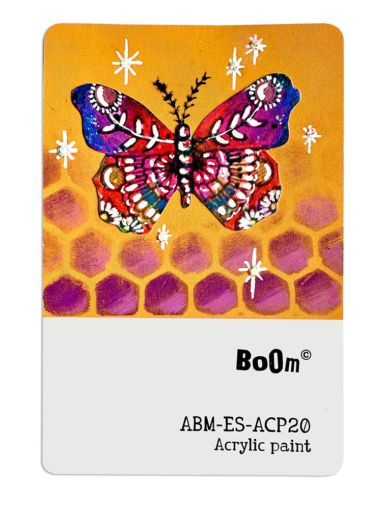 ABM Die-Cut Paper Pad Extra Big Elements Art By Marlene 70 SH