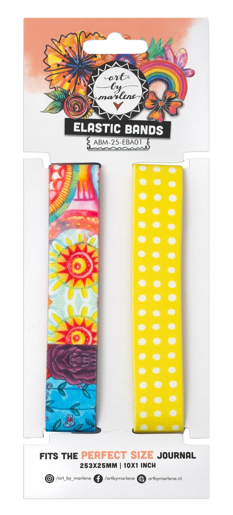 ABM Elastic Journal Bands For The Perfect Size Journal Art By Marlene