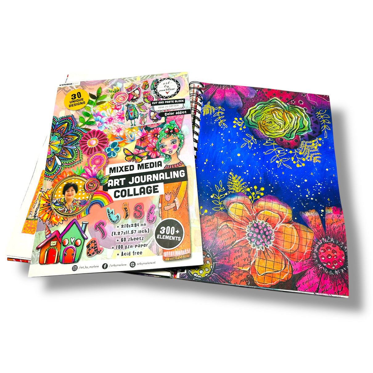 ABM Art Journal A4 Size Art by Marlene 30 Sheets