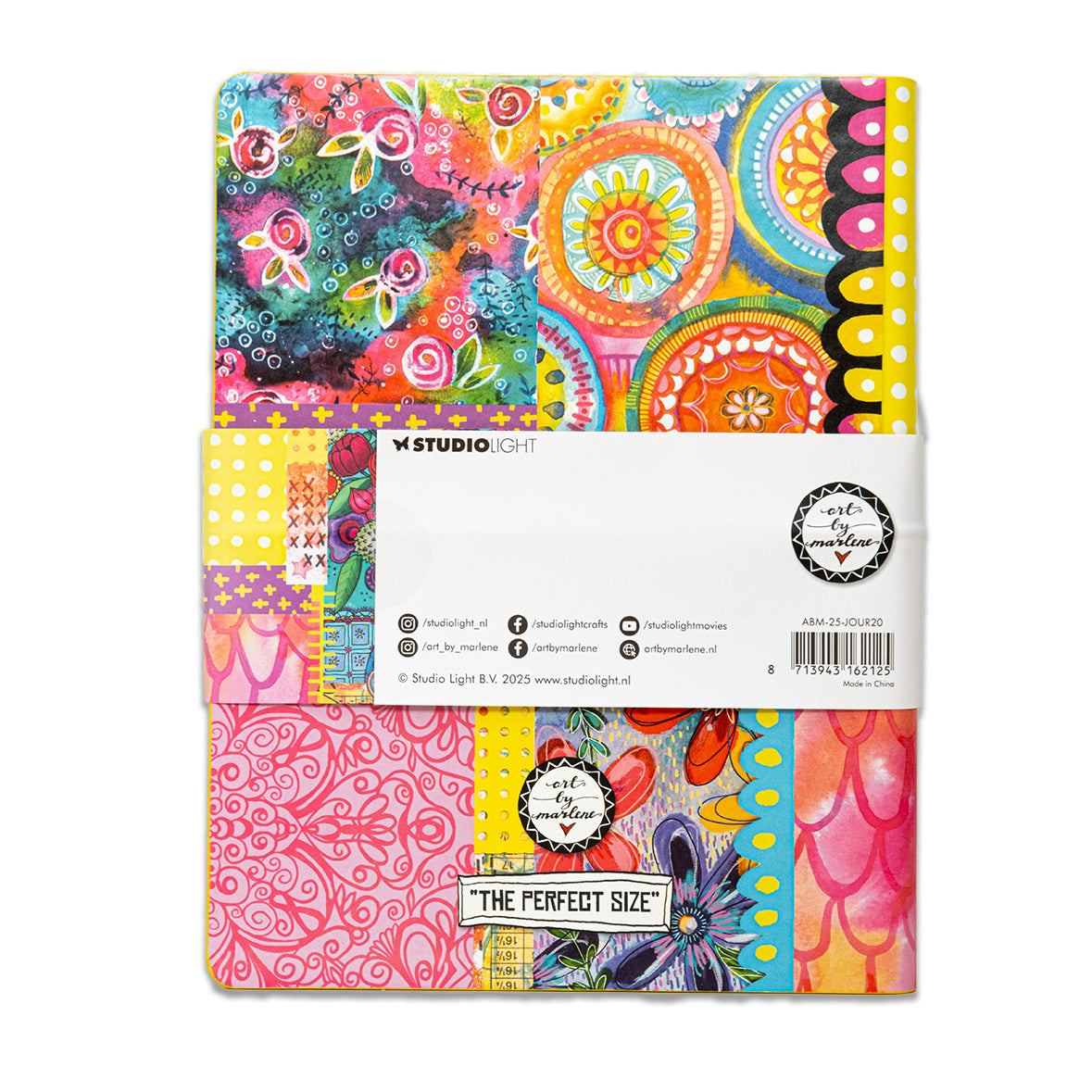 ABM Art Journal Perfect Size Art By Marlene 1 Piece