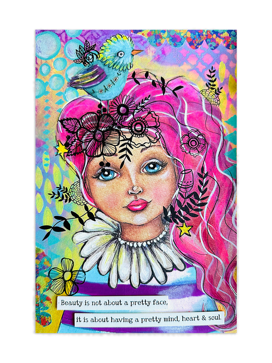 ABM Washi Tape Multicolor Art By Marlene 3 Pieces