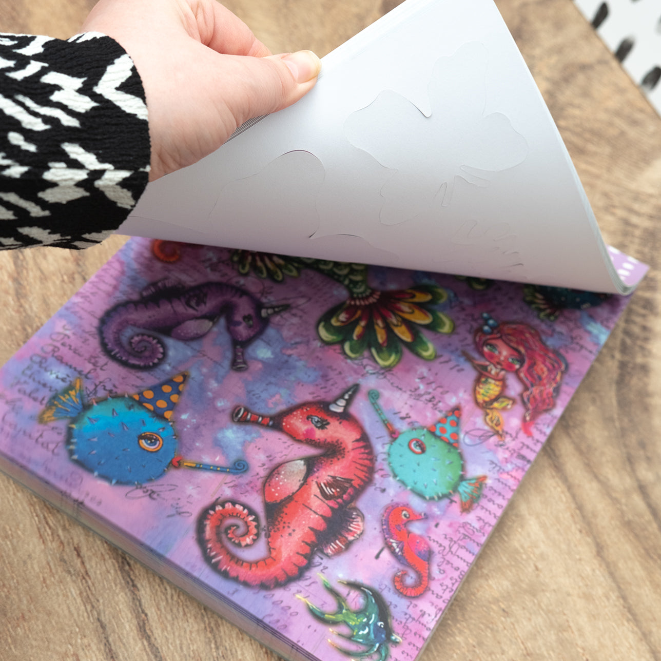 ABM Mixed Paper Pad Golden Oldie Art by Marlene 70 Sheets