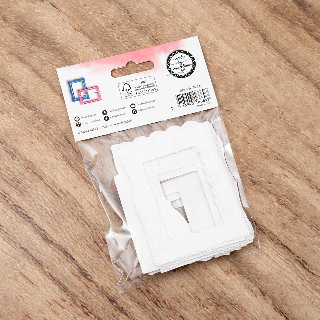 ABM Paper Elements Little Frames Art by Marlene 32 Elements