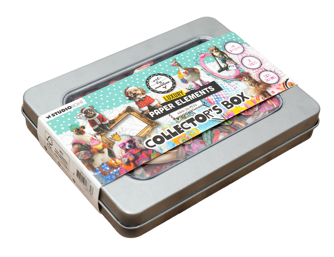 ABM Paper Elements Collector's Box Art by Marlene 128 Pieces