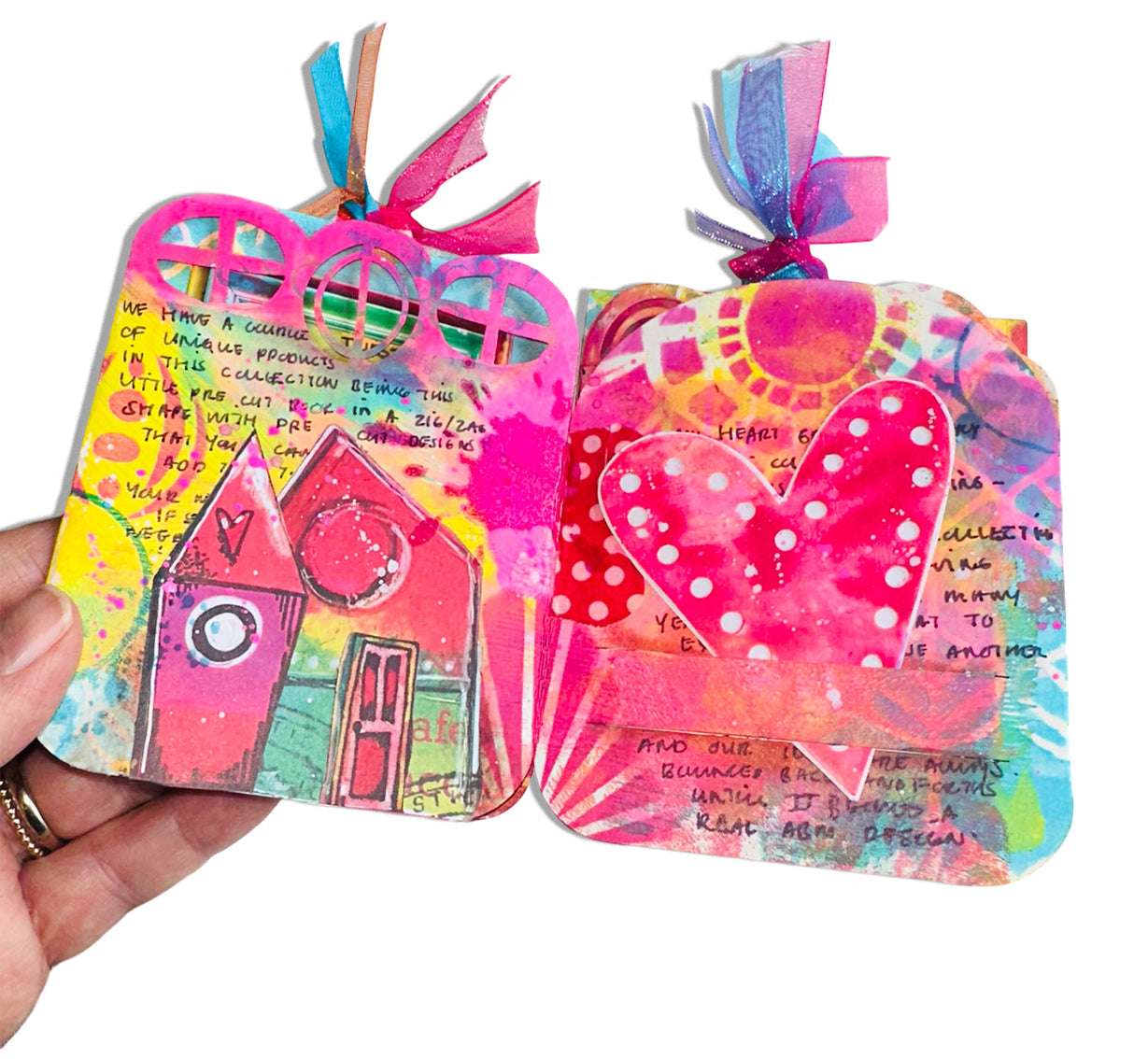 ABM Art Journal ATC Size Matchbox Album Art by Marlene 1 Piece