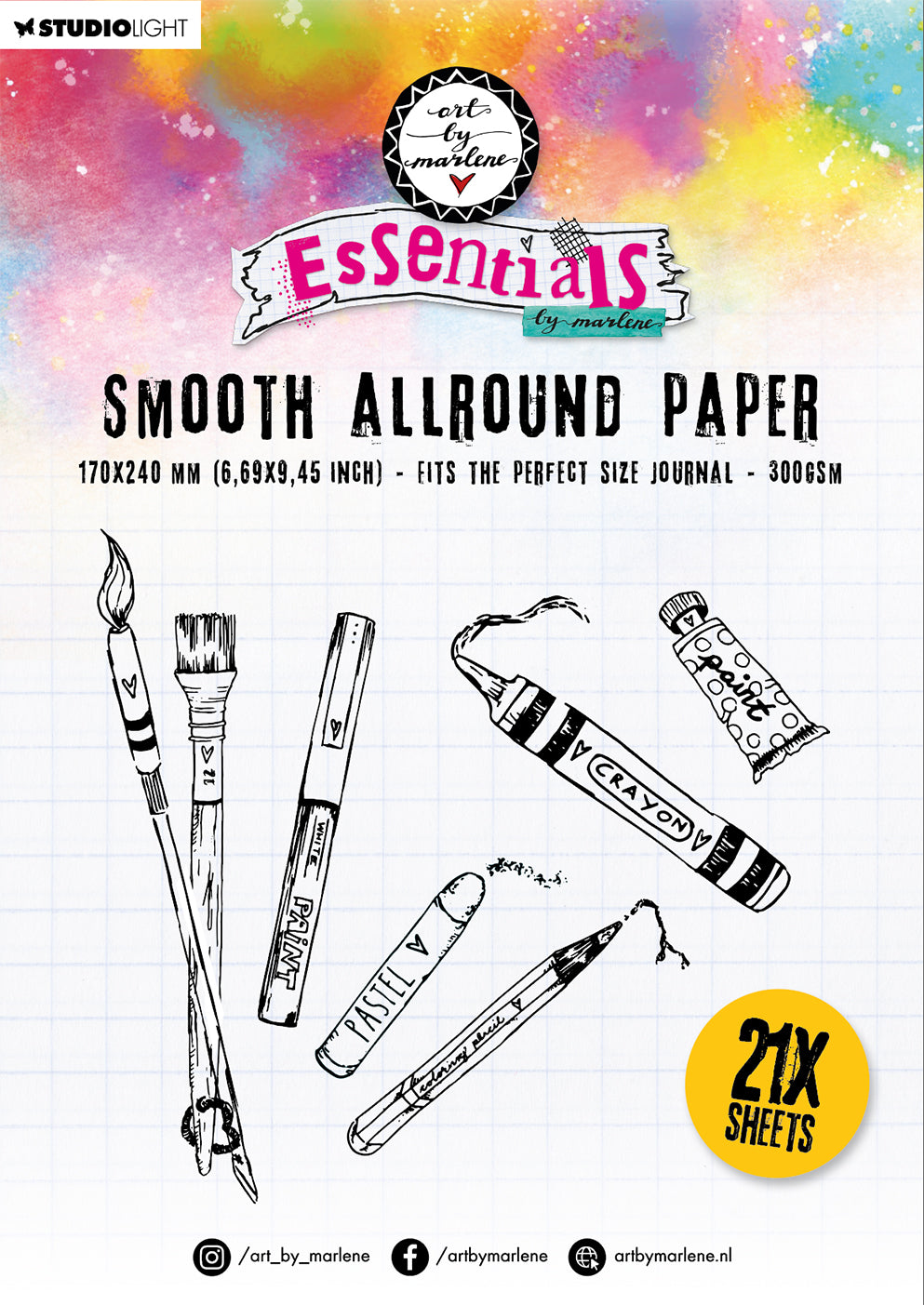 ABM Paper Pad Allround Paper Essentials 210x294x10mm 1 PC nr.142