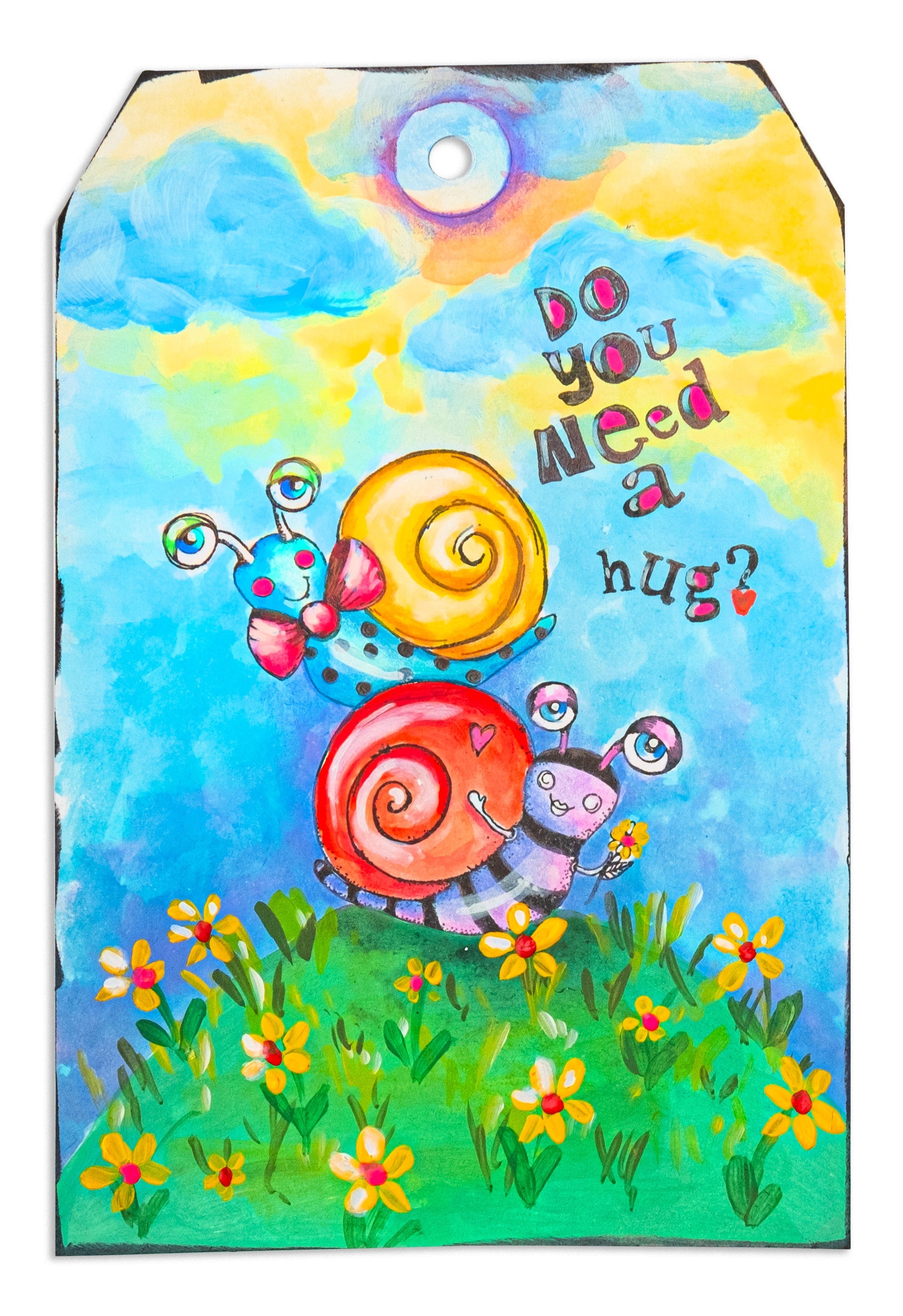 ABM Cling Stamp Snail Buddies Signature Collection 2 PC