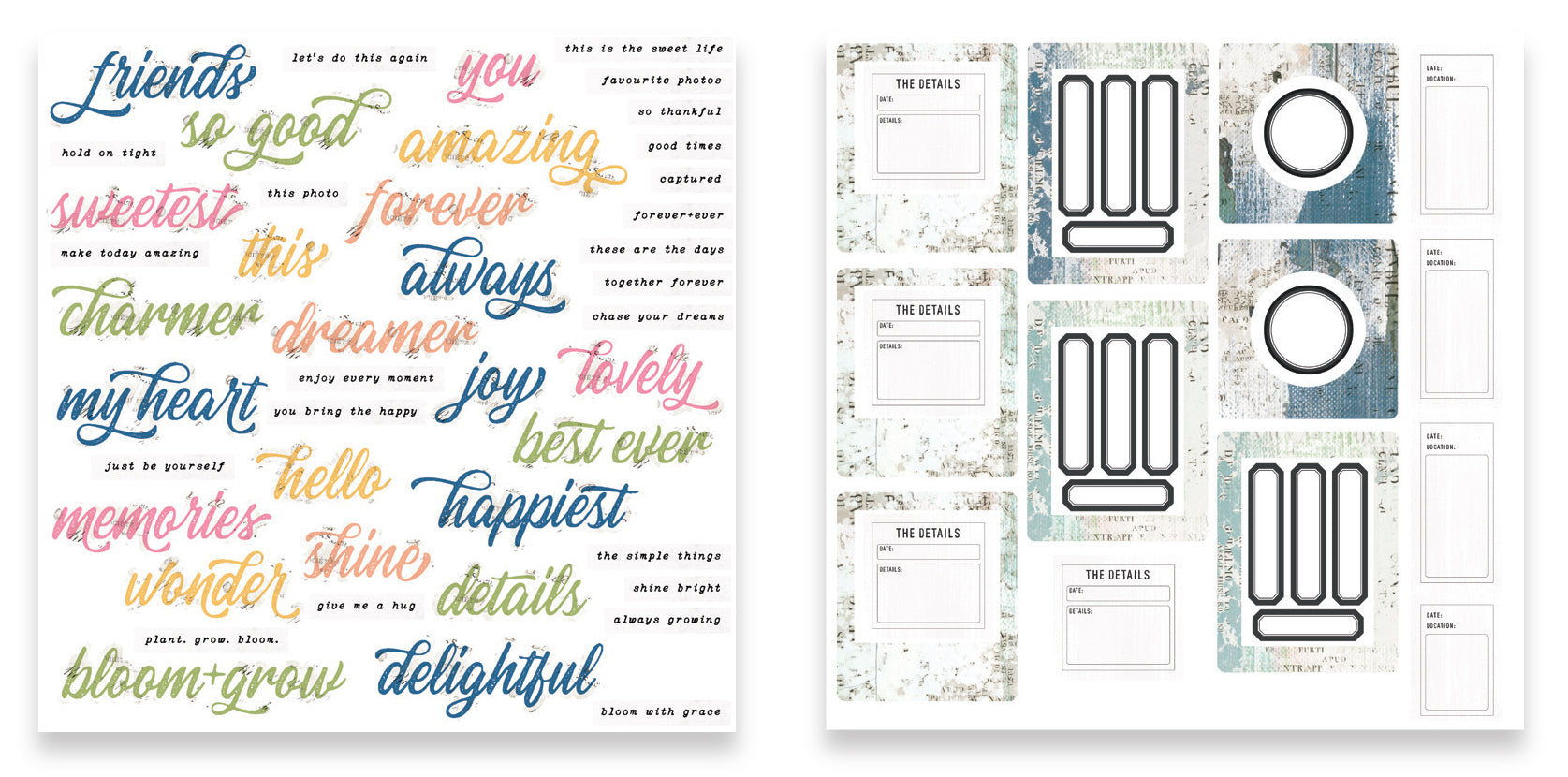 Arden Creative Studio Field Notes Page Makers Ephemera Pack