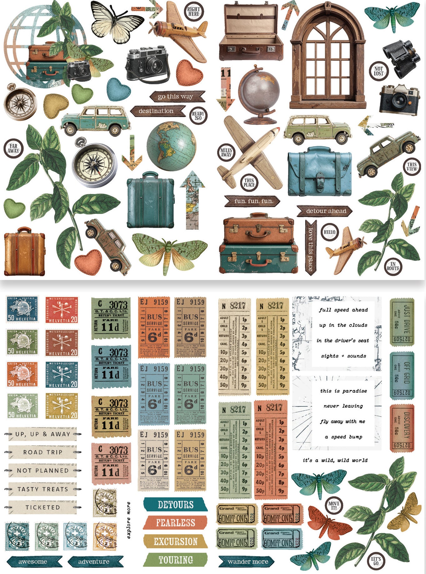 Arden Creative Studio Been There Laser Cuts