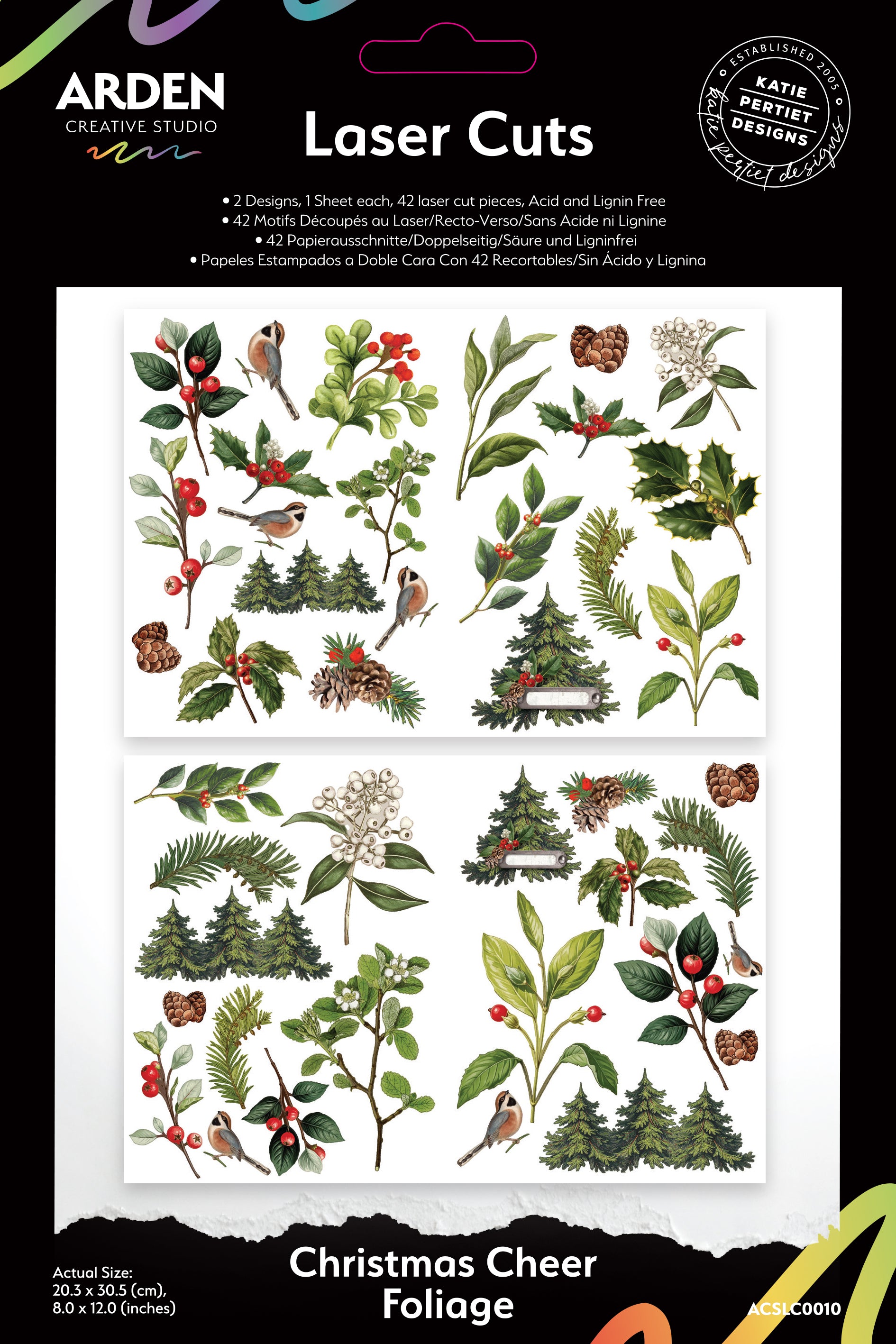 Arden Creative Studio Christmas Cheer Foliage Laser Cuts