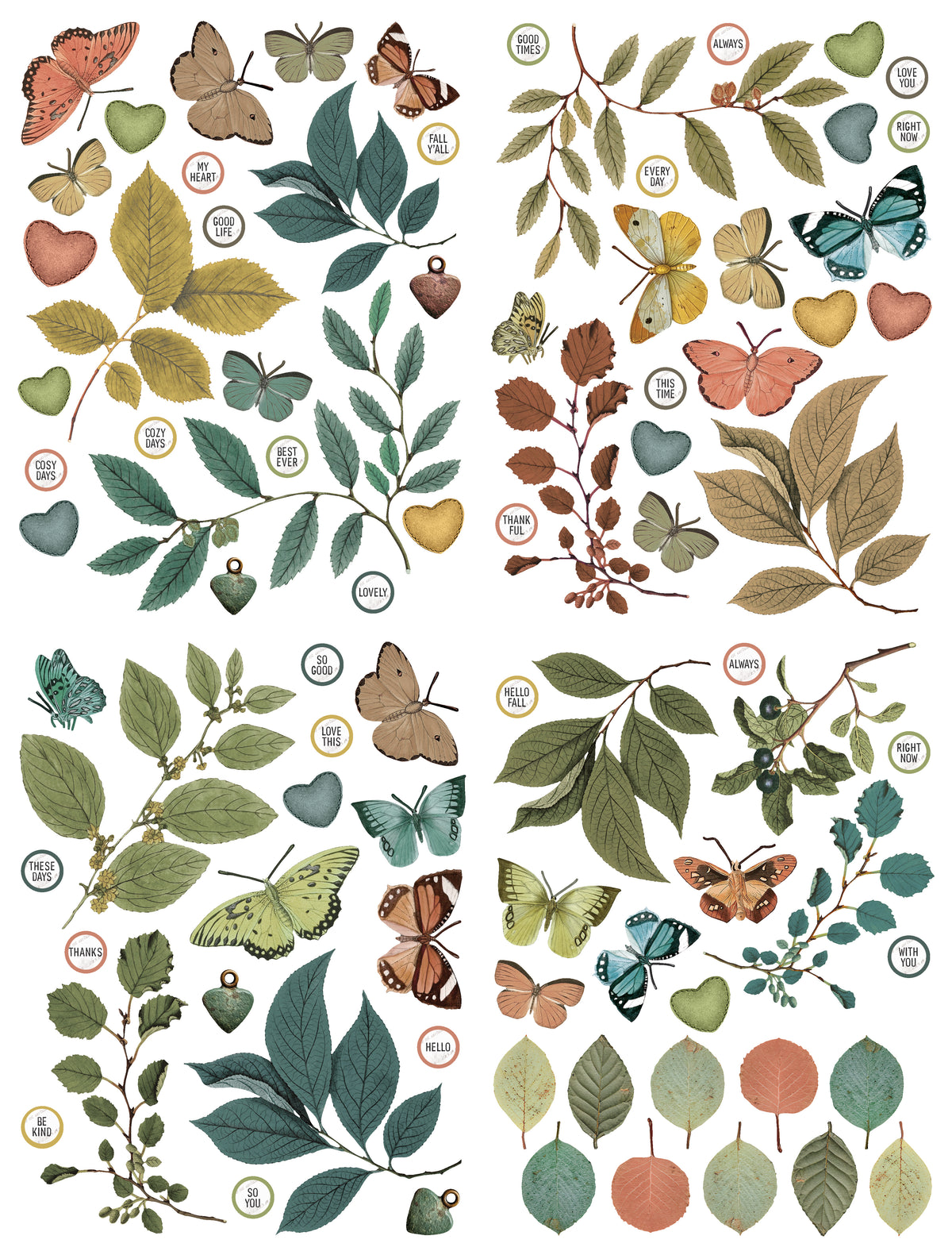 Arden Creative Studio Amber Ledgers Foliage Laser Cuts