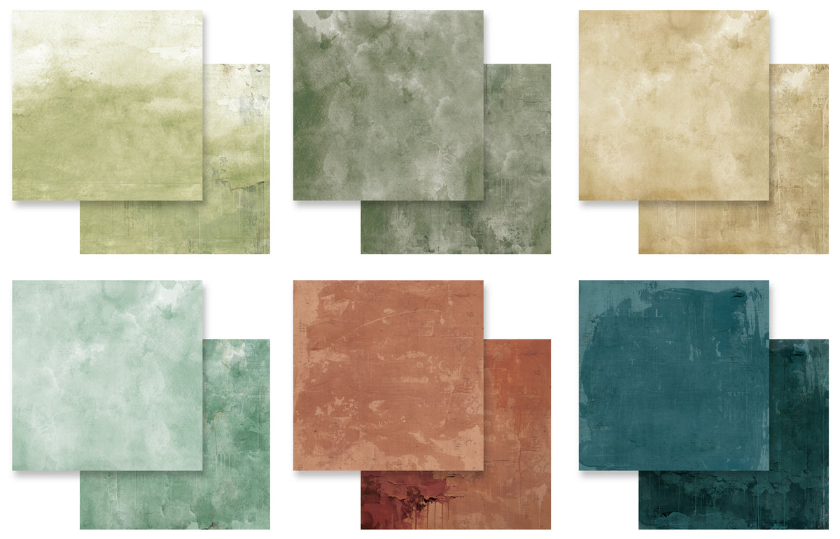 Arden Creative Studio Amber Ledgers Solids 12in x 12in Paper Pad