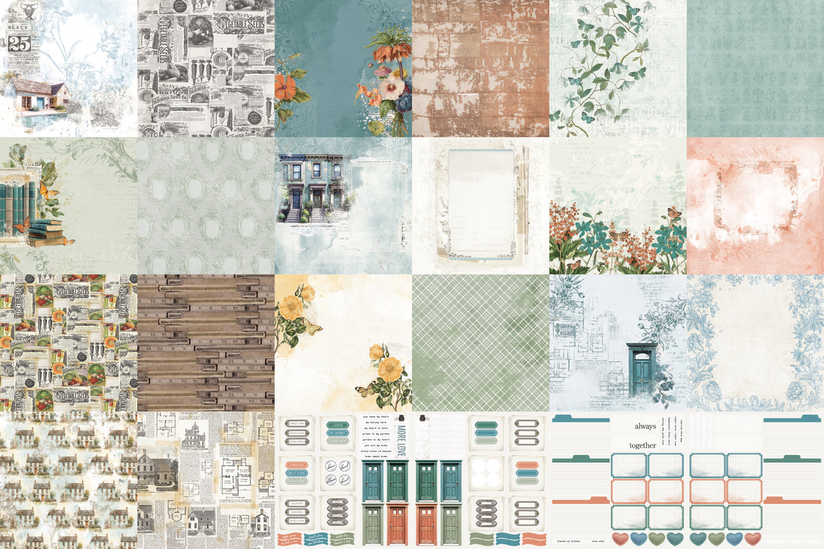 Arden Creative Studio Home & Garden 12in x 12in Paper Pad