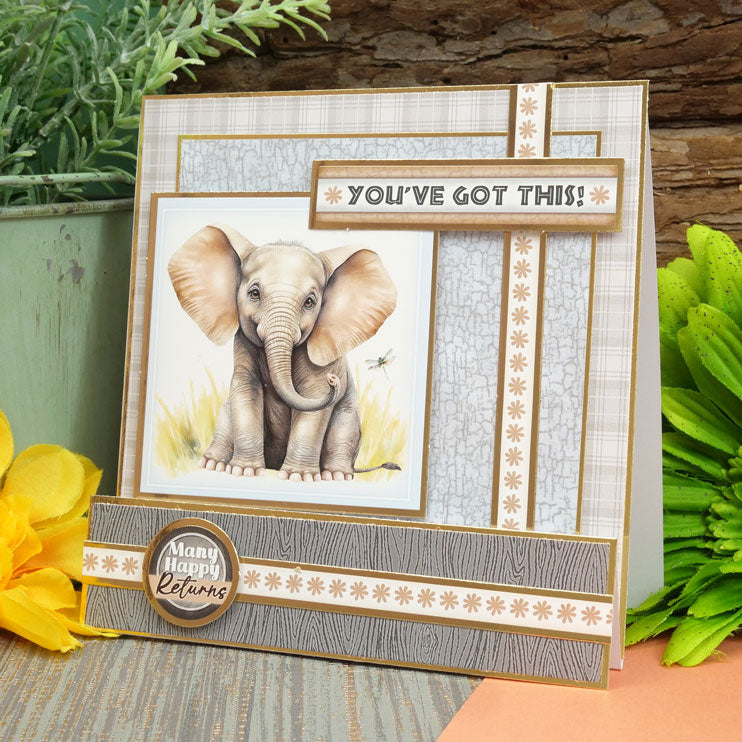 Adorable Animals Luxury Card Toppers