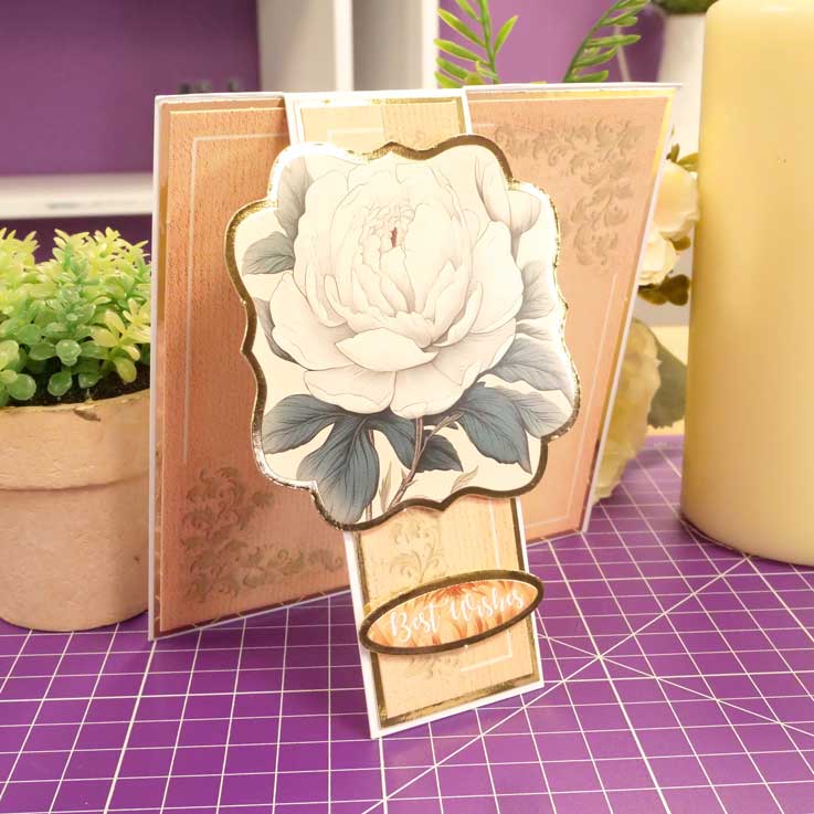 Framed Florals Aperture Card Kit