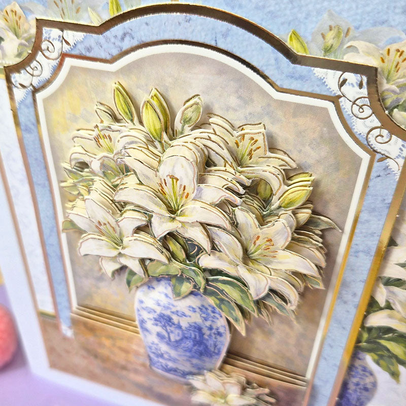 Floral Arrangements Deco-Large Set - Lovely Lilies